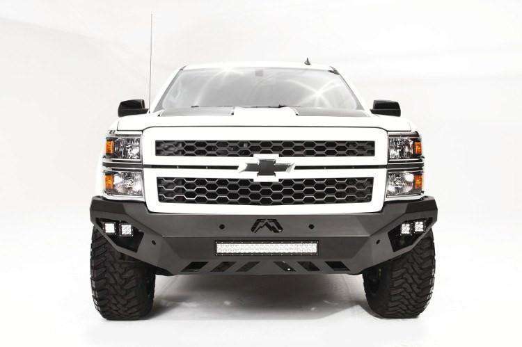 Fab Fours CS14 - D3051 - 1 Chevy Silverado 1500 2014 - 2015 Vengeance Front Bumper No Guard - Rugged Truck Gear