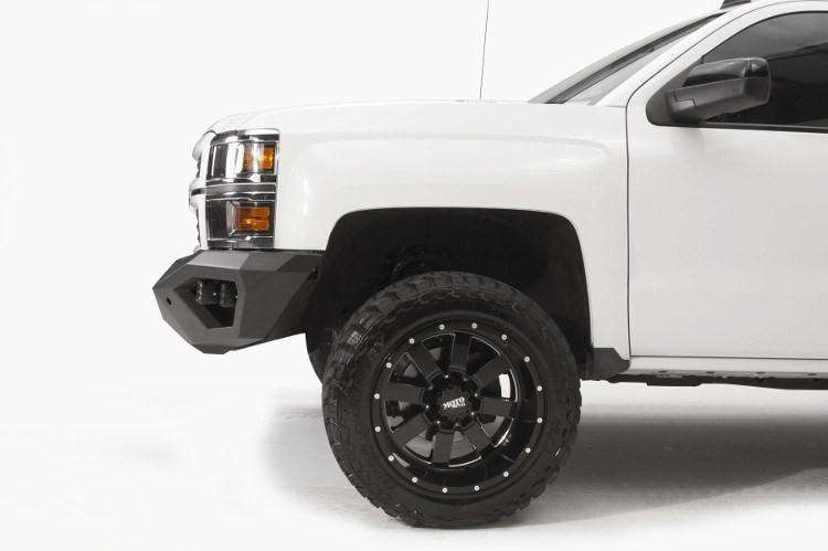 Fab Fours CS14 - D3051 - 1 Chevy Silverado 1500 2014 - 2015 Vengeance Front Bumper No Guard - Rugged Truck Gear