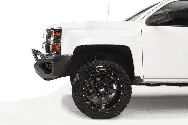 Fab Fours CS14 - D3052 - 1 Chevy Silverado 1500 2014 - 2015 Vengeance Front Bumper Pre - Runner Guard - Rugged Truck Gear