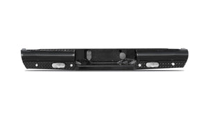 Fab Fours CS14-T3150-1 2014-2018 Chevy Silverado 1500 Black Steel Rear Bumper-BumperStock