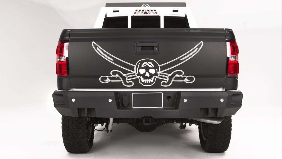 Fab Fours CS14 - W3151 - 1 2014 - 2018 Chevy Silverado 1500 Premium Rear Bumper Sensor - Rugged Truck Gear