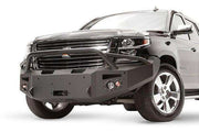 Fab Fours CS15 - F3552 - 1 Chevy Suburban 2015 - 2020 Premium Front Bumper Sensor Winch Ready Pre - Runner Guard - Rugged Truck Gear