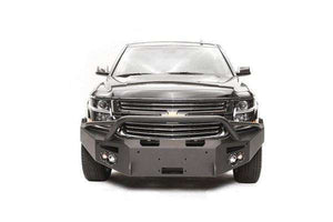 Fab Fours CS15-F3552-1 Chevy Suburban 2015-2020 Premium Front Bumper Sensor Winch Ready Pre-Runner Guard-BumperStock