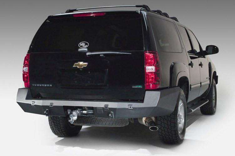 Fab Fours CS15 - W3551 - 1 Chevy Suburban 2015 - 2020 Premium Rear Bumper - Rugged Truck Gear