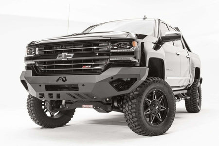 Fab Fours CS16 - D3851 - 1 2016 - 2018 Chevy Silverado 1500 Vengeance Front Bumper No Guard - Rugged Truck Gear
