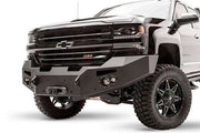 Fab Fours CS16 - F3851 - 1 Chevy Silverado 1500 2016 - 2018 Premium Front Bumper Winch Ready No Guard - Rugged Truck Gear