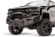 Fab Fours CS16 - F3852 - 1 Chevy Silverado 1500 2016 - 2018 Premium Front Bumper Winch Ready Pre - Runner Guard - Rugged Truck Gear