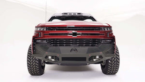 Fab Fours CS19-D4051-1 2019-2021 Chevy Silverado 1500 Vengeance Front Bumper No Guard-BumperStock