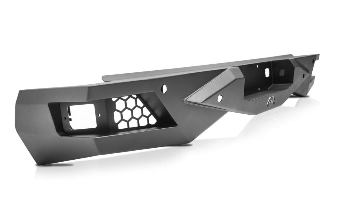 Fab Fours CS19 - E4052 - 1 2019 - 2021 GMC Sierra 1500 Vengeance Rear Bumper Blind Spot Monitor - Rugged Truck Gear