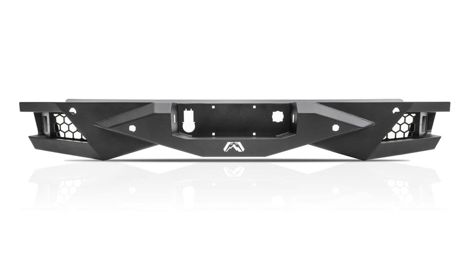 Fab Fours CS19 - E4052 - 1 2019 - 2021 GMC Sierra 1500 Vengeance Rear Bumper Blind Spot Monitor - Rugged Truck Gear