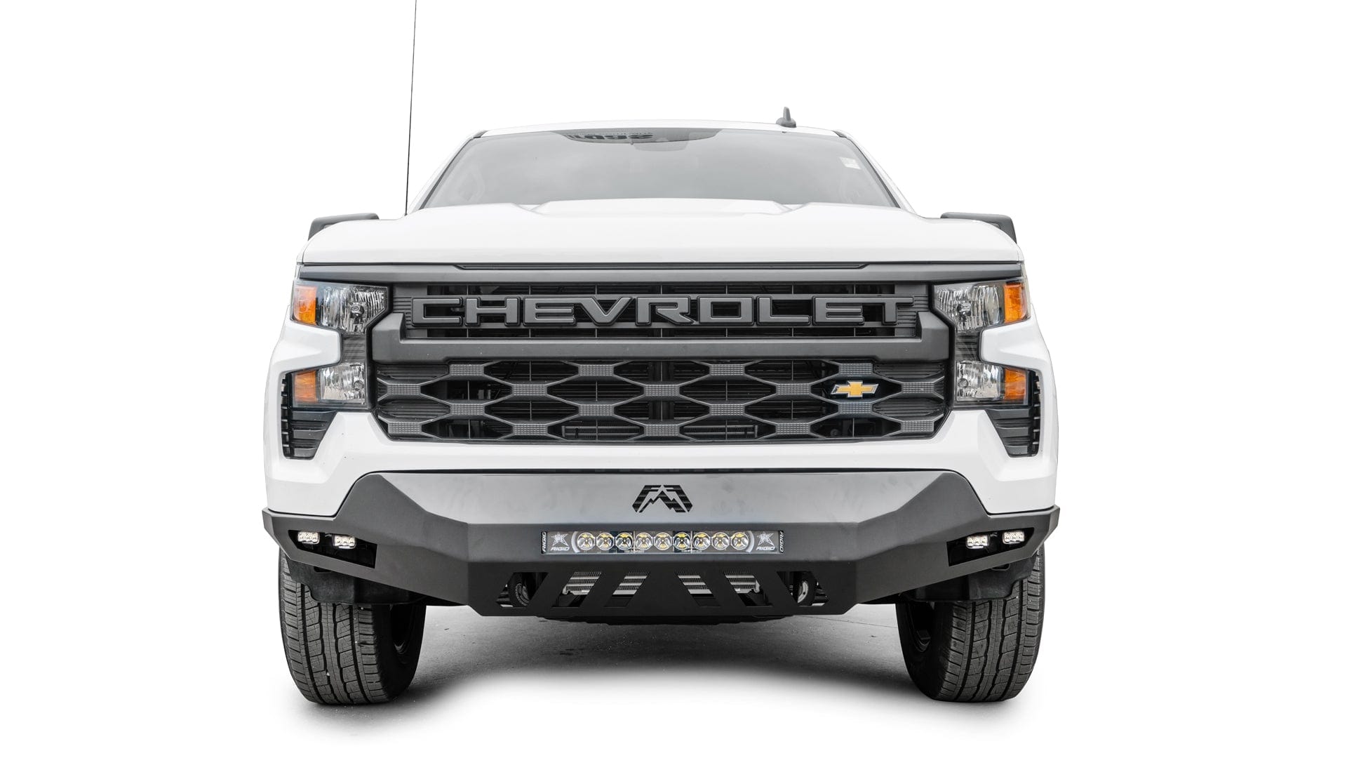 Fab Fours CS22 - D5661 - 1 2022.5 - 2024 Chevy Silverado 1500 Vengeance Front Bumper No Guard - Rugged Truck Gear