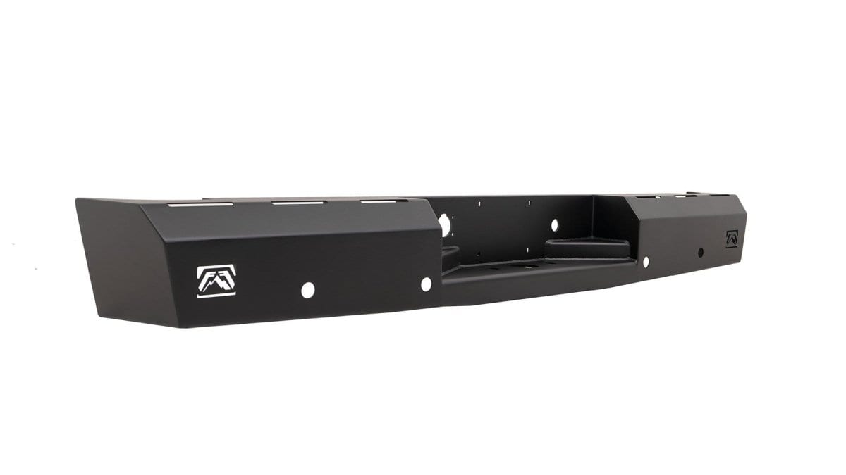 Fab Fours DR06 - RT1050 - 1 Dodge Ram 2500/3500 HD 2003 - 2009 Red Steel Rear Bumper - Rugged Truck Gear