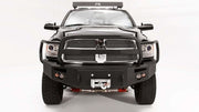 Fab Fours DR10 - A2950 - 1 Dodge Ram 2500/3500 2010 - 2018 Premium Winch Ready Front Bumper Full Guard - Rugged Truck Gear