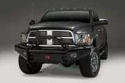 Fab Fours DR10 - S2962 - 1 Dodge Ram 2500/3500 HD 2010 - 2018 Black Steel Front Bumper Pre - Runner Guard - Rugged Truck Gear
