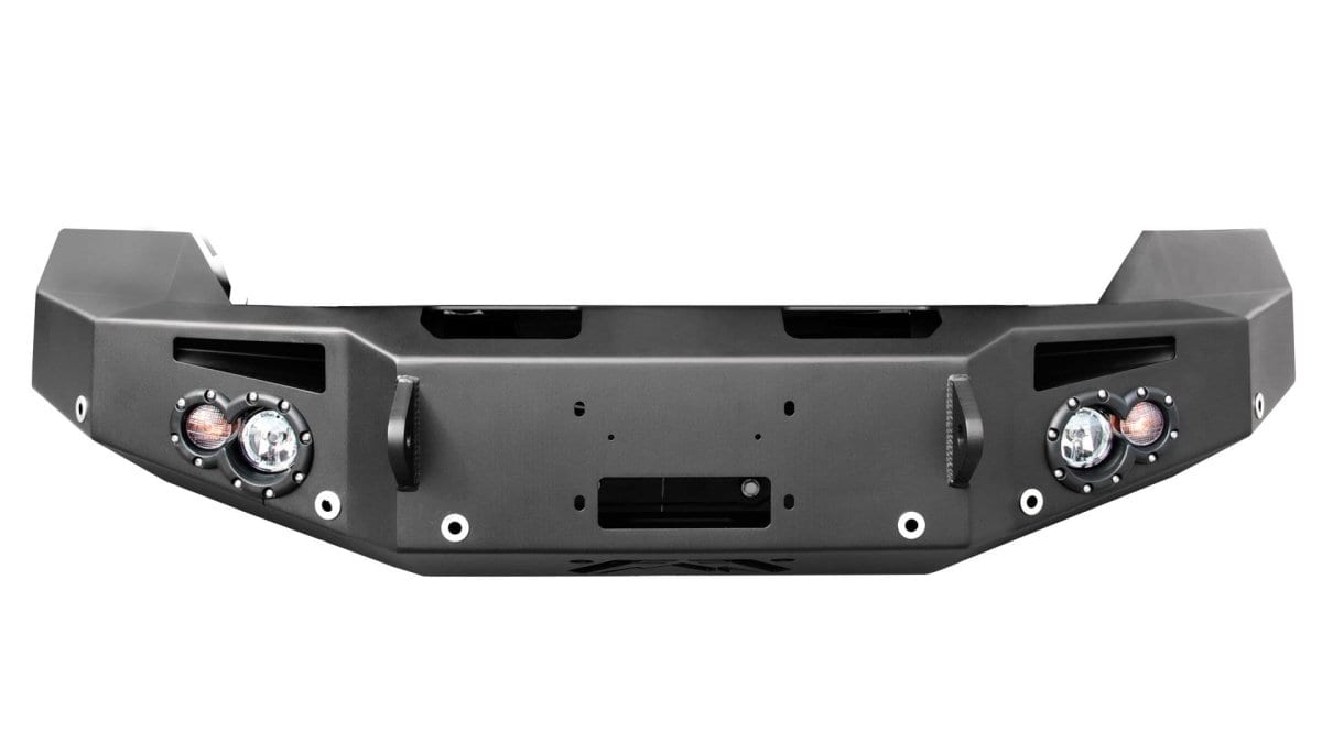 Fab Fours DR13 - F2951 - 1 Ram 1500 2013 - 2018 Premium Front Bumper Winch Ready No Guard - Rugged Truck Gear