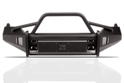 Fab Fours DR13 - R2962 - 1 Dodge Ram 1500 2013 - 2018 Black Steel Elite Front Bumper Pre - Runner Guard - Rugged Truck Gear