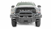 Fab Fours DR19 - A4452 - 1 Ram 2500/3500 HD 2019 - 2024 New Premium Front Bumper Winch Ready Pre - Runner Guard - Rugged Truck Gear