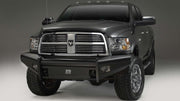 Fab Fours DR19-Q4461-1 Ram 2500/3500 HD 2019-2024 Black Steel Elite Front Bumper No Guard - Rugged Truck Gear