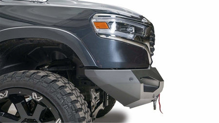 Fab Fours DR19 - X4251 - 1 Ram 1500 2019 - 2024 Matrix Front Bumper Winch Ready No Guard - Rugged Truck Gear