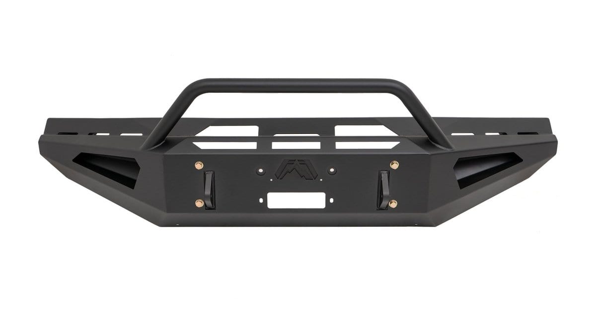 Fab Fours DR94 - RS1562 - 1 Dodge Ram 2500/3500 HD 1994 - 2002 Red Steel Winch Front Bumper Pre - Runner Guard - Rugged Truck Gear