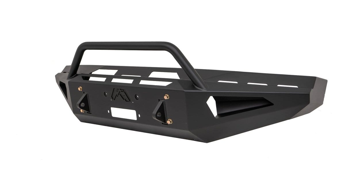 Fab Fours DR94 - RS1562 - 1 Dodge Ram 2500/3500 HD 1994 - 2002 Red Steel Winch Front Bumper Pre - Runner Guard - Rugged Truck Gear