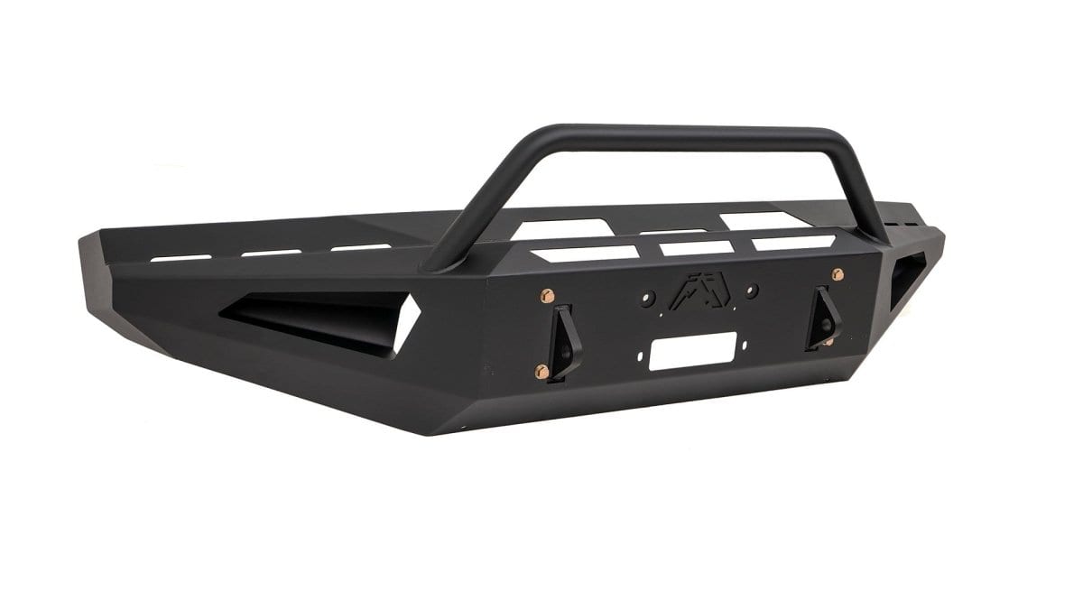 Fab Fours DR94 - RS1562 - 1 Dodge Ram 2500/3500 HD 1994 - 2002 Red Steel Winch Front Bumper Pre - Runner Guard - Rugged Truck Gear