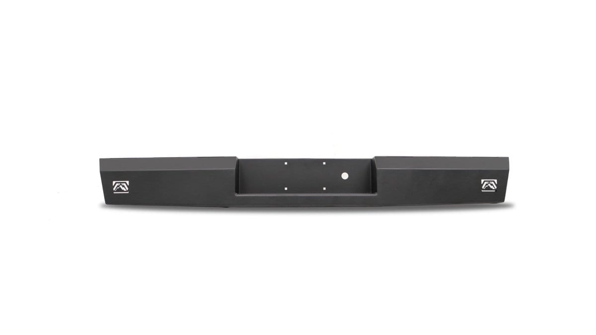 Fab Fours DR94 - RT1650 - 1 Dodge Ram 2500/3500 HD 1994 - 2002 Red Steel Rear Bumper - Rugged Truck Gear