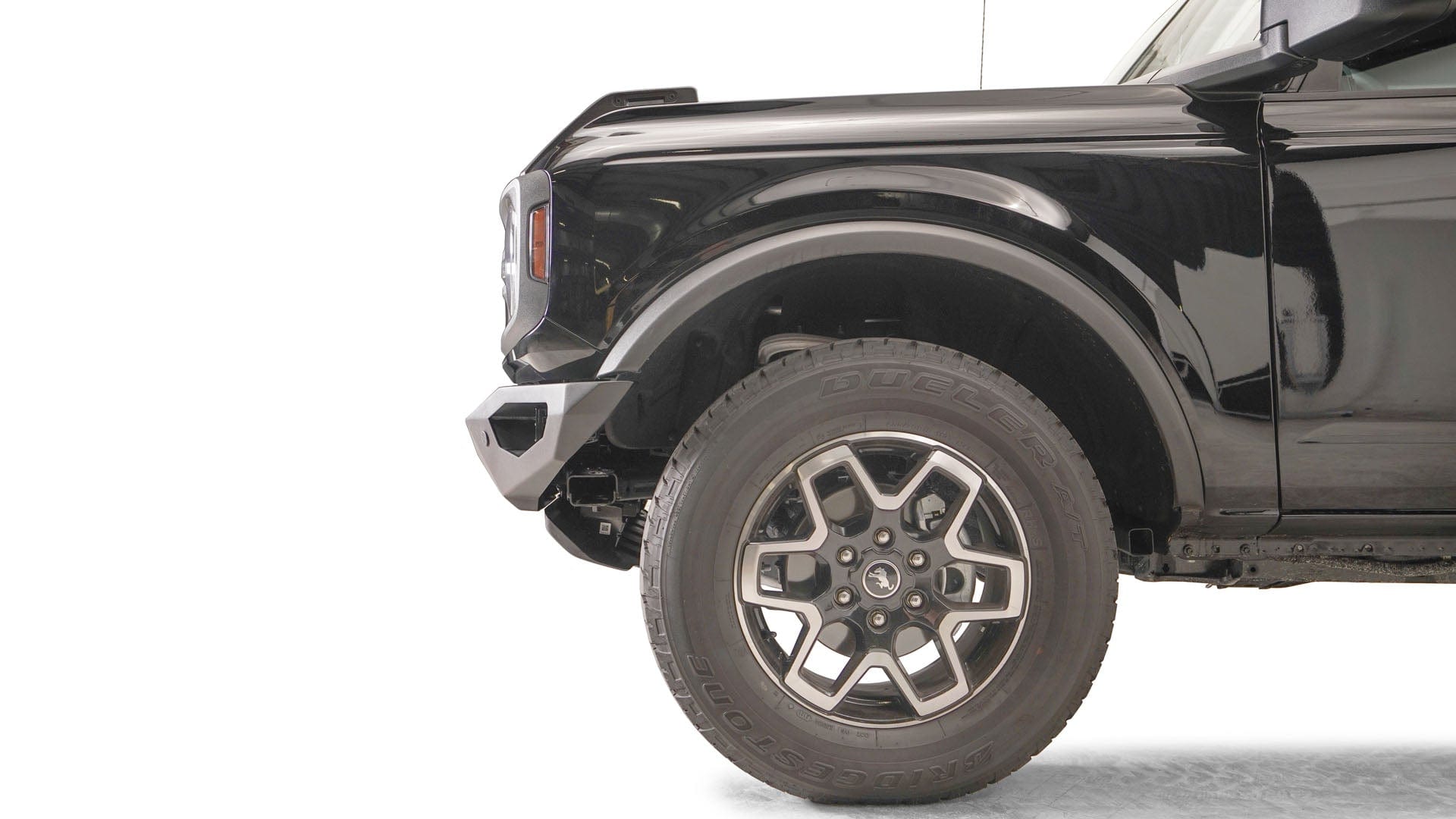 Fab Fours FB21 - D5251 - 1 Ford Bronco 2021 - 2024 Vengeance Front Bumper No Guard - Rugged Truck Gear