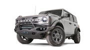 Fab Fours FB21 - X5252 - 1 Ford Bronco 2021 - 2024 Matrix Front Winch Bumper Pre - Runner Guard - Rugged Truck Gear
