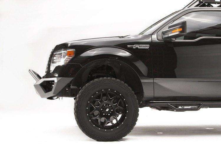 Fab Fours FF09 - D1952 - 1 Ford F150 2009 - 2014 Vengeance Front Bumper Pre - Runner Guard - Rugged Truck Gear
