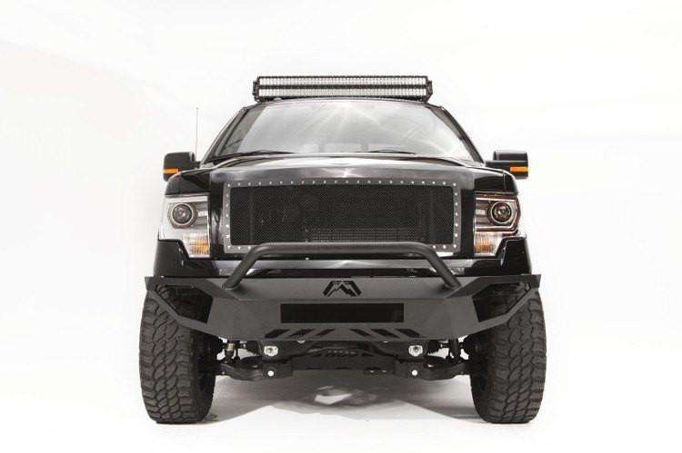 Fab Fours FF09 - D1952 - 1 Ford F150 2009 - 2014 Vengeance Front Bumper Pre - Runner Guard - Rugged Truck Gear