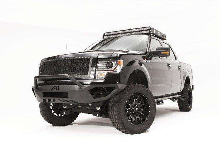 Fab Fours FF09 - D1952 - 1 Ford F150 2009 - 2014 Vengeance Front Bumper Pre - Runner Guard - Rugged Truck Gear