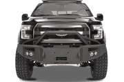 Fab Fours FF09 - H1952 - 1 Ford F150 2009 - 2014 Premium Front Bumper Winch Ready Pre - Runner Guard - Rugged Truck Gear