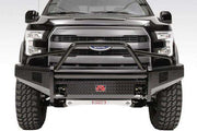 Fab Fours FF09 - K1962 - 1 Ford F150 2009 - 2014 Black Steel Front Bumper Pre - Runner Guard - Rugged Truck Gear