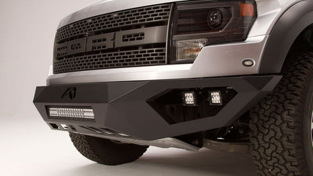 Fab Fours FF10 - D1961 - 1 Ford Raptor 2010 - 2014 Vengeance Front Bumper No Guard - Rugged Truck Gear