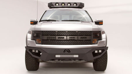 Fab Fours FF10 - D1961 - 1 Ford Raptor 2010 - 2014 Vengeance Front Bumper No Guard - Rugged Truck Gear