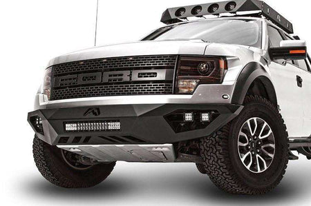 Fab Fours FF10 - D1961 - 1 Ford Raptor 2010 - 2014 Vengeance Front Bumper No Guard - Rugged Truck Gear