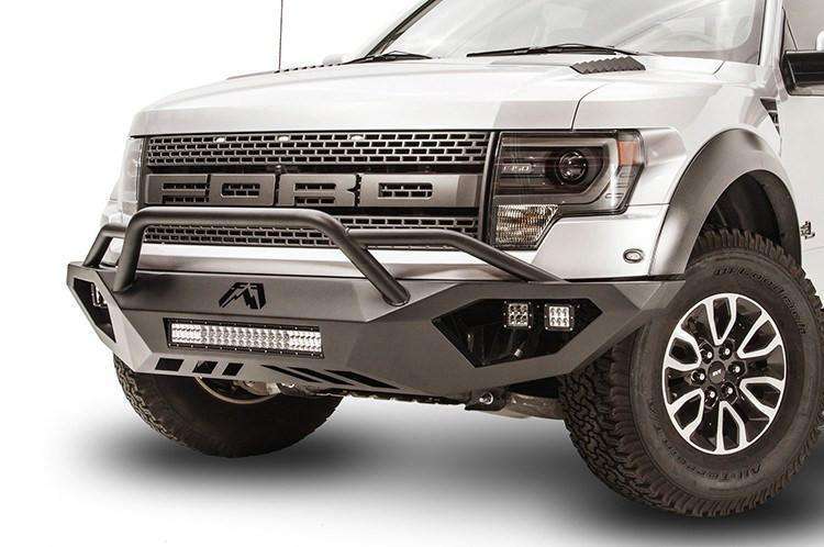 Fab Fours FF10 - D1962 - 1 Ford Raptor 2010 - 2014 Vengeance Front Bumper Pre - Runner Guard - Rugged Truck Gear