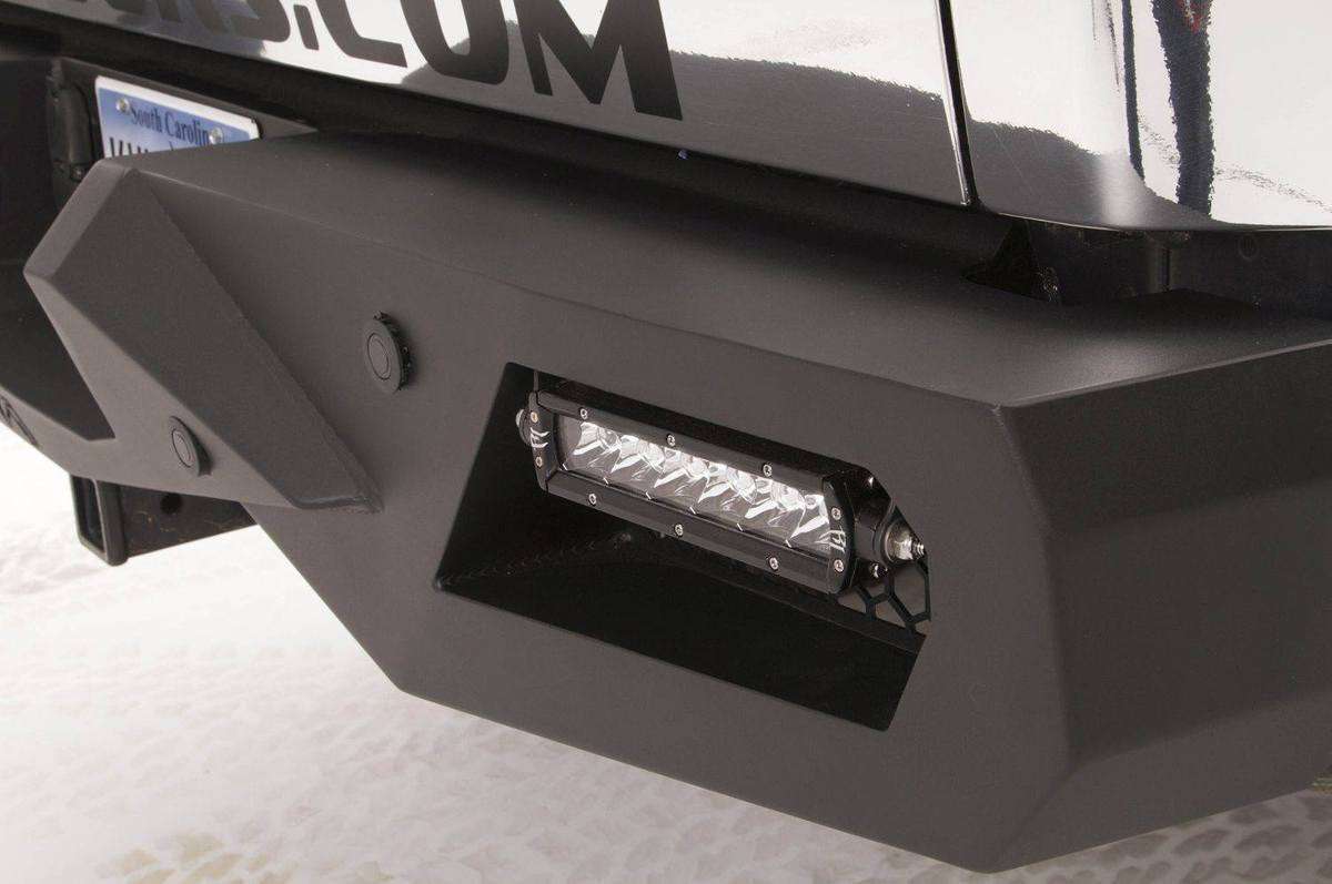 Fab Fours FF15 - E3251 - 1 Ford F150 2015 - 2020 Vengeance Rear Bumper - Rugged Truck Gear