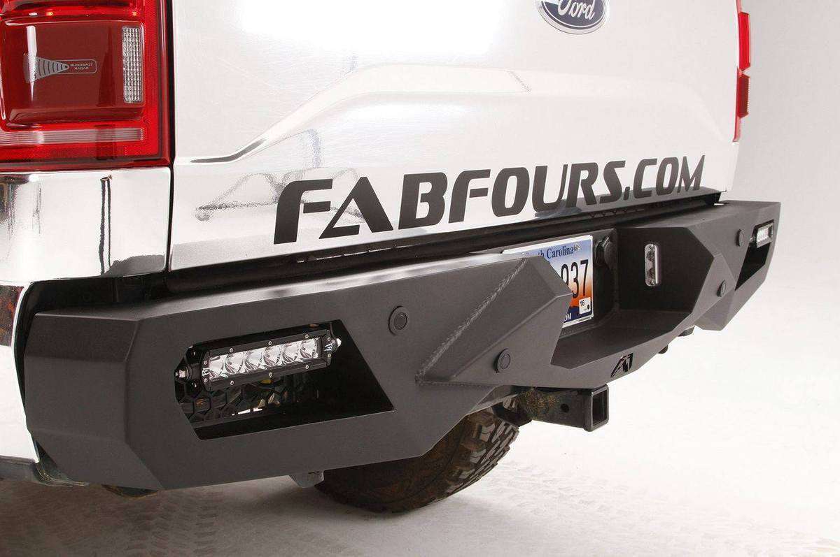 Fab Fours FF15 - E3251 - 1 Ford F150 2015 - 2020 Vengeance Rear Bumper - Rugged Truck Gear