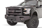Fab Fours FF15 - H3250 - 1 Ford F150 2015 - 2017 Premium Front Bumper Winch Ready Full Guard - Rugged Truck Gear