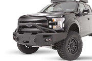 Fab Fours FF15 - H3252 - 1 Ford F150 2015 - 2017 Premium Front Bumper Winch Ready Pre - Runner Guard - Rugged Truck Gear