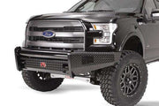 Fab Fours FF15 - K3251 - 1 Ford F150 2015 - 2017 Black Steel Front Bumper No Guard - Rugged Truck Gear