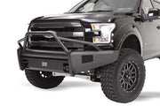 Fab Fours FF15 - R3252 - 1 Ford F150 2015 - 2017 Black Steel Elite Front Bumper Pre - Runner Guard - Rugged Truck Gear