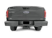 Fab Fours FF15 - RT3250 - 1 Ford F150 2015 - 2020 Red Steel Rear Bumper - Rugged Truck Gear