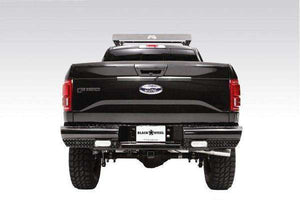 Fab Fours FF15-T3250-1 Ford F150 2015-2020 Black Steel Rear Bumper-BumperStock