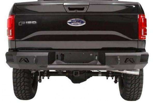 Fab Fours FF15 - W3250 - 1 Ford F150 2015 - 2020 Premium Rear Bumper Non - Sensor - Rugged Truck Gear
