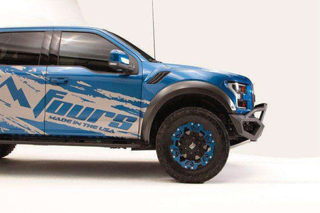 Fab Fours FF17 - D4352 - 1 Ford Raptor 2017 - 2020 Vengeance Front Bumper Pre - Runner Guard - Rugged Truck Gear