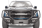 Fab Fours FF17 - H4350 - 1 Ford Raptor 2017 - 2020 Premium Front Bumper Winch Ready Full Guard - Rugged Truck Gear
