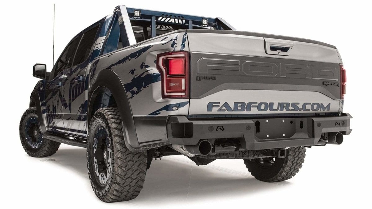Fab Fours FF17 - W4351 - 1 Ford Raptor 2017 - 2020 Premium Rear Bumper Sensor - Rugged Truck Gear
